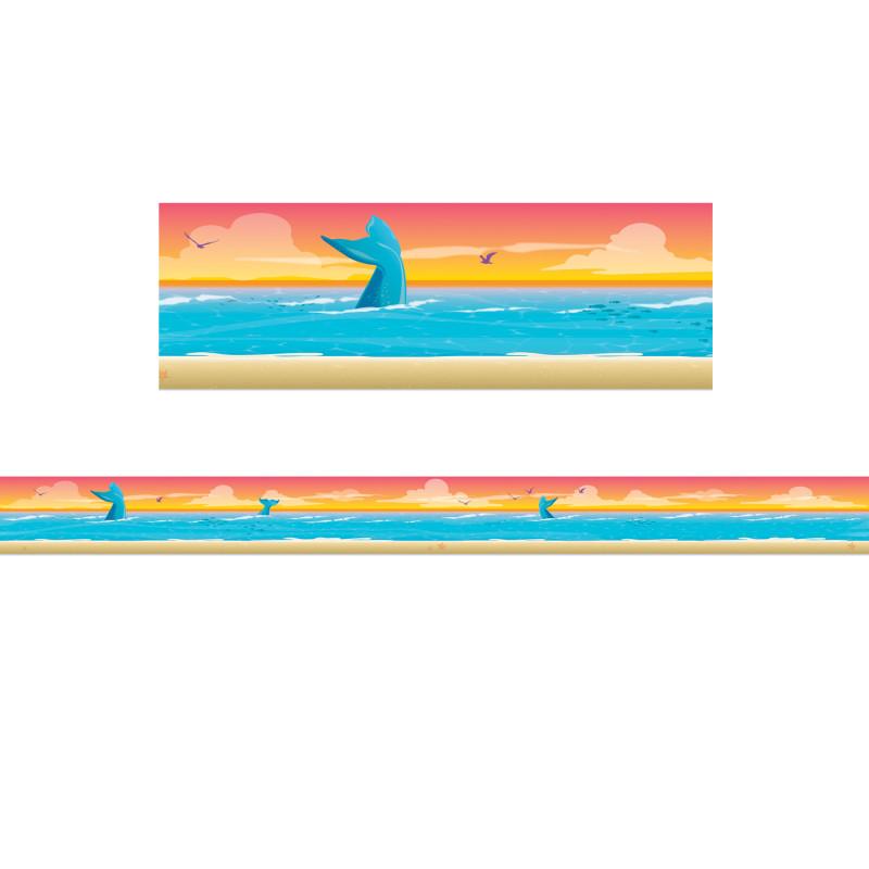 Seas The Day Horizon Deco Trim Extra Wide Die-cut