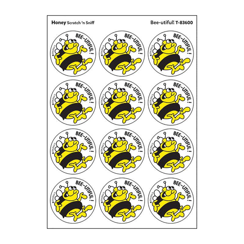 Bee-utiful!, Honey Scented Retro Stinky Stickers  24/pk