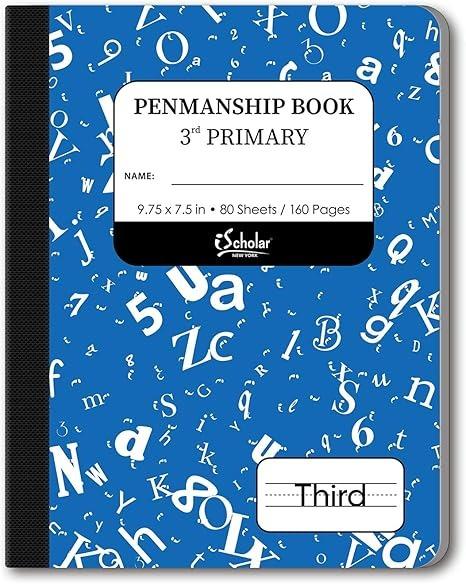 Blue Marble Grade 3 Primary Penmanship Book